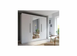 Kleerkast Helen 228cm - decor - wit