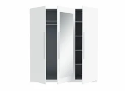 Kleerkast Helen  181cm - decor - wit