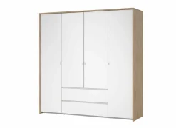 Kleerkast Next 197x58x202cm - decor - wit & jackson hickory