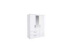 Kleerkast Orleans 145cm - decor - wit