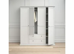 Kleerkast Paris 181cm - decor - wit