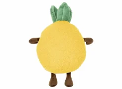 Knuffel Ananas H26cm - stof - geel