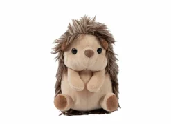 Knuffel Egel Harry H15cm - polyester - bruin