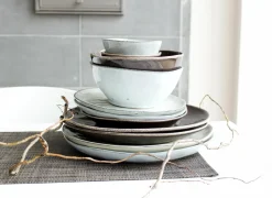 Salt & Pepper Kom Artisan  Ø11cm - keramiek - groen