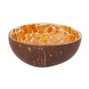 Kom Cocosbowl Ø14cm - kokos - goud
