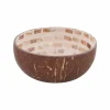 Kom Cocosbowl Ø14cm - kokos - bruin