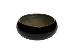 Cosy & Trendy Kom Splash Ø12cm - porselein - blauwgroen