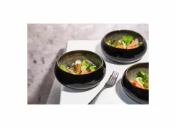 Cosy & Trendy Kom Splash Ø16cm - porselein - blauwgroen