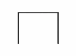 Kranslijst voor kleerkast Dalate 270cm