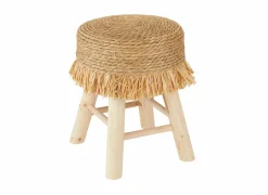 Kruk Gimpo Ø30xH40cm - den massief - naturel