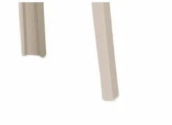 Kruk June 43,5x44,5x55,5cm - polyethyleen - beige