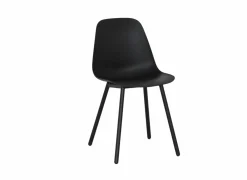 Perfecta Kuipstoel Claudio 44x53,5x80,5cm - staal/polypropyleen - zwart