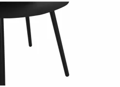 Perfecta Kuipstoel Claudio 44x53,5x80,5cm - staal/polypropyleen - zwart