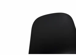 Perfecta Kuipstoel Claudio 44x53,5x80,5cm - staal/polypropyleen - zwart