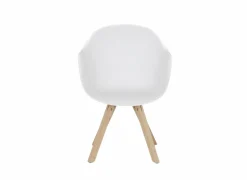 Kuipstoel Kabbala kunststof wit