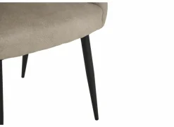 Kuipstoel ST2005 55x60x87,5cm - stof - zand