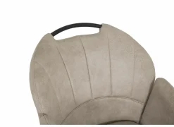 Kuipstoel ST2005 55x60x87,5cm - stof - zand