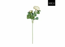 Edelman Kunstbloem Ranunculus H48cm