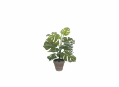 Kunstplant Monstera + pot Stan H48cm