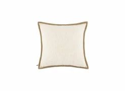 Kussen Cotton Slub 45x45cm - katoen - ivoor
