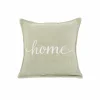 Kussen Damian Home 45x45cm - stof - sage green