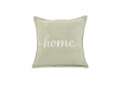Kussen Damian Home 45x45cm - stof - sage green