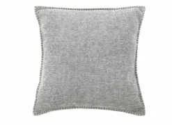 Tiseco Kussen Damian 45x45cm - stof - cool grey