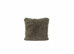 Kussen Hare 45x45cm - nepbont - grijs