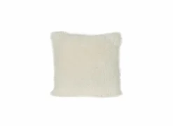 Kussen Hare 60x60cm - nepbont - wit