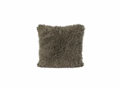 Kussen Hare 60x60cm - nepbont - grijs
