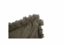 Kussen Hare 60x60cm - nepbont - grijs