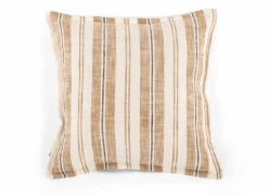 Tiseco Kussen Indira 45x45cm - katoen - zand