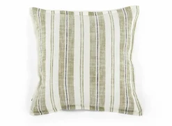 Tiseco Kussen Indira 45x45cm - katoen - groen