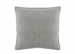 Tiseco Kussen Juliette 45x45cm - stof - lichtgrijs