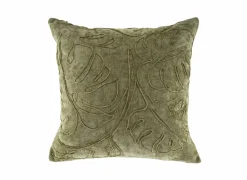 Tiseco Kussen Julot 45x45cm - stof - groen