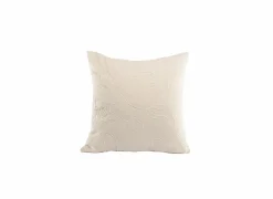 Tiseco Kussen Julot 45x45cm - stof - ivoor