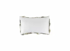 Mars & More Kussen Konijn  50x30cm - konijnenvacht - bruin/wit