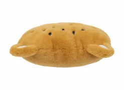 Kussen Luipaard 30x30cm - polyester - oranje