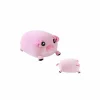Kussen Piggy 33x28cm - stof - roze