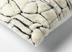 Kussen Rodin 45x45cm - polyester - tofu