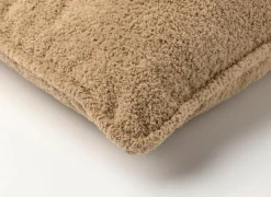 Kussen Teddy 45x45cm - stof - beige