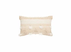 Kussen zand 30x50cm - katoen - zand