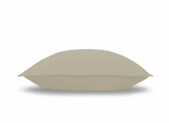 Kussensloop Cupido 65x65cm - katoen - zand - set van 2