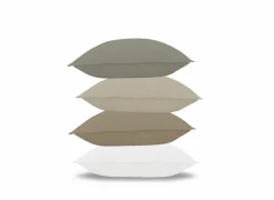 Kussensloop Cupido 65x65cm - katoen - mastiek - set van 2