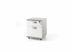 Ladeblok Turbo1 49x48x59cm - melamine - herfst eik & wit