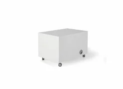 Gorbe Ladeblok 83x60x55cm - melamine - wit & arcilla