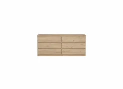 Ladekast Naia 154x50x71cm - melamine - jackson hickory