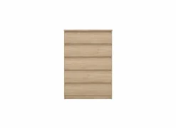 Ladekast Naia 77x50x112cm - melamine - jackson hickory