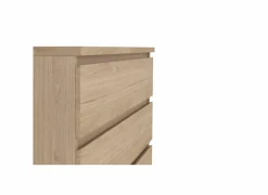 Ladekast Naia 77x50x112cm - melamine - jackson hickory