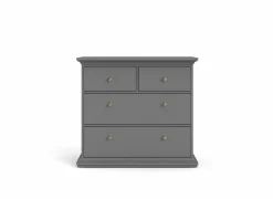 Ladekast Paris 97x49x87cm  - decor - mat grijs